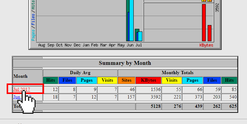 Viewing Statistics Reports With Webalizer In CPanel Doteasy Web